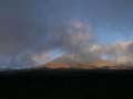 Abendstimmung mit Wolken am Teide