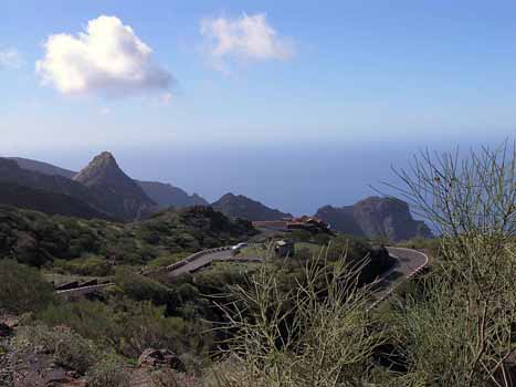 Teno-Gebirge im Nordwesten von Teneriffa