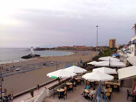 Am Strand von Los Christianos